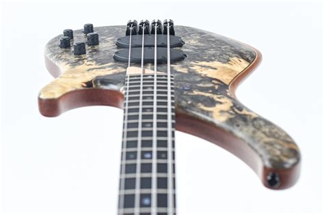 Sandberg Custom 4 String Buckeye Burl Bass For Sale The Fellowship Of Acoustics