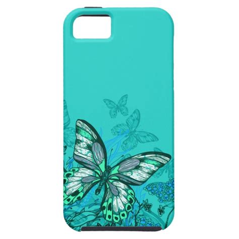 Save 20 Off Pretty Butterflies Teal Iphone Se55s Case Case Plus