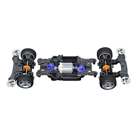 Mini 4WD Tamiya Dash 1 Emperor Black Special MS Chassis RARE