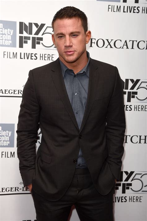 Channing Tatum Suits Up for 'Foxcatcher' Premiere – The Fashionisto