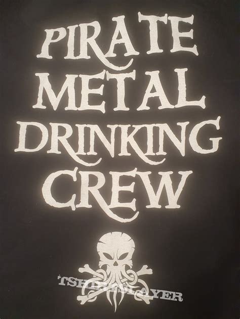 Alestorm Australian Flag Pirate Metal Drinking Crew Tshirtslayer