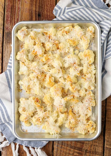 Roasted Garlic Parmesan Cauliflower Vegetable Recipes