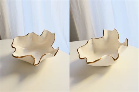 Diy Air Dry Clay Ruffled Bowl Eunice At Home