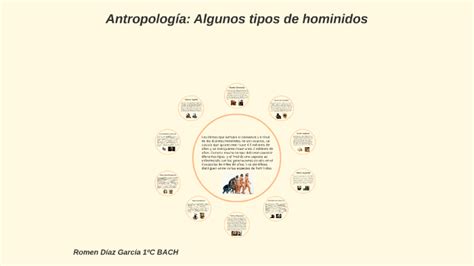 Antropología Algunos tipos de hominidos by Romen DG