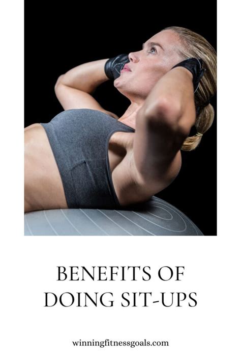 Benefits of Doing Sit-Ups - winningfitnessgoals.com