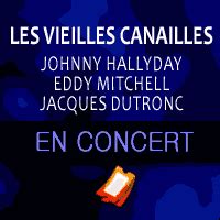 Johnny Hallyday Eddy Mitchell Jacques Dutronc Tourn E