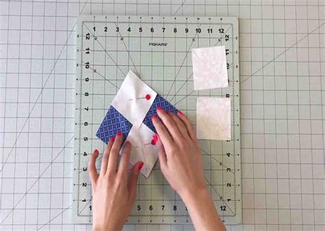 Easy Folded Corners Block Tutorial