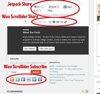 Scrollider-Share-Buttons | lots of share buttons on the post… | Flickr