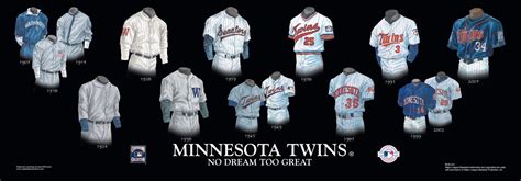 minnesota twins uniform  team history heritage uniforms