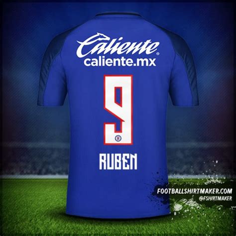 Camiseta Cruz Azul N Mero Ruben Cruz Azul Camisetas De