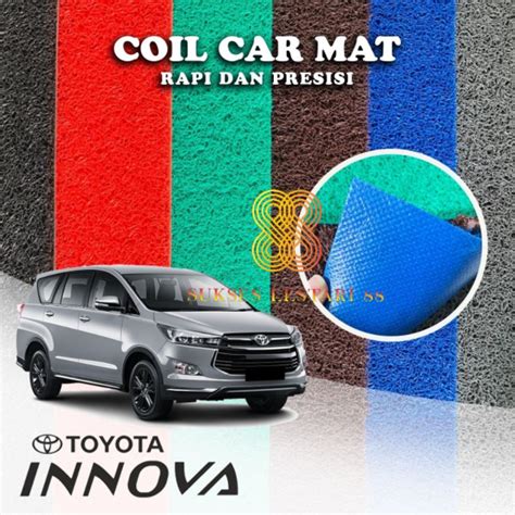 Jual Karpet Mobil Premium Toyota Innova Reborn Mie Bihun 1 Warna