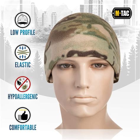 Buy M-Tac Fleece Watch Cap - Tactical Beanie Hat Winter Skull Cap with