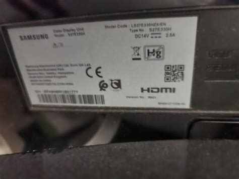 Samsung 27 inch Monitor