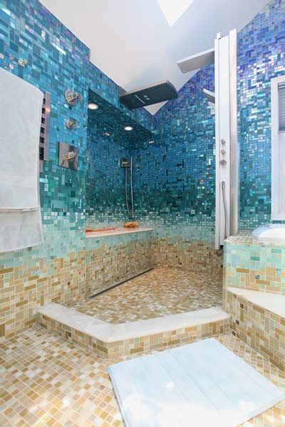 24 Perfect Glass Mosaic Bathroom Tiles Home Decoration And