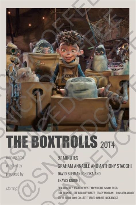 The Boxtrolls Movie Poster