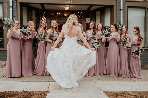 Boho Bridal Party Dreams The Bohemian Charm Of This Wedding Fit