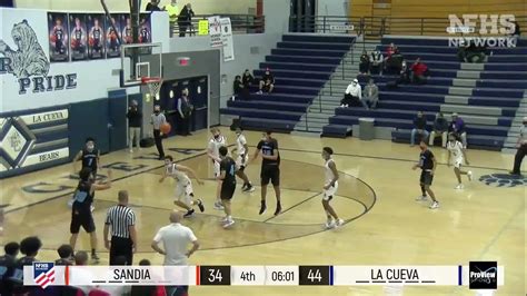 Boys Basketball Highlights La Cueva Vs Sandia Youtube