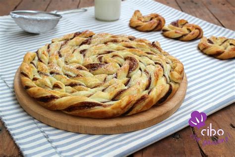 Torta Girandola Di Sfoglia Alla Nutella Cibo Che Passione