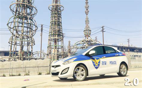 Hyundai I Gd Police Korean Police Car Gta Mods