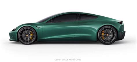 tesla-roadster-green-color | Tesla roadster, Roadsters, Tesla