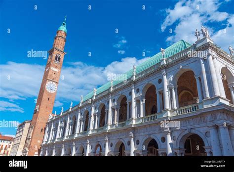 Basilica Palladiana At The Piazza Dei Signori Square In The Italian