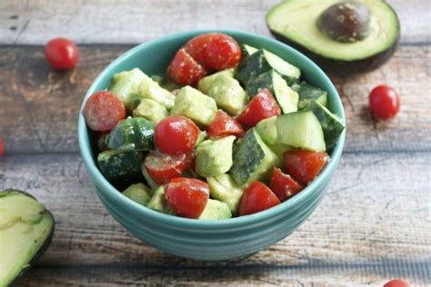 Ensalada Para Deshinchar El Abdomen Avocado Salad Recipes Organic