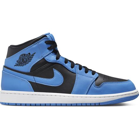 Nike Air Jordan 1 Mid M University Bluewhiteblack • Price