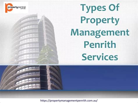 Ppt Types Of Property Management Penrith Services Powerpoint