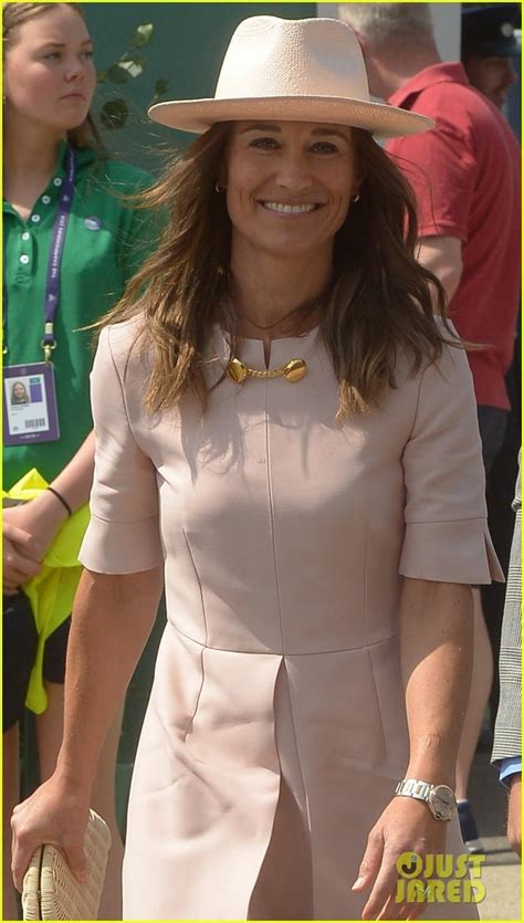 Pippa Middleton Is Pretty In Pink At Wimbledon 2019 Photo 4319154