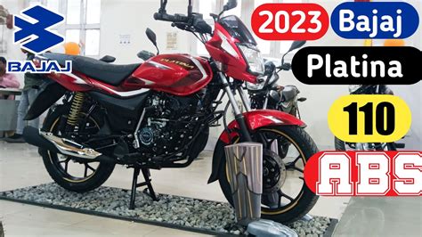 2023 Bajaj Platina 110 Abs Detailed Review Platina 110 Abs On Road