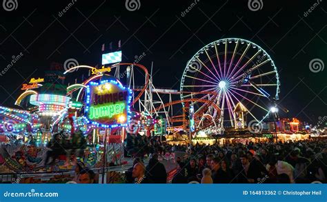 Winter Wonderland Funfair Amusement Park and Christmas Market in Hyde ...