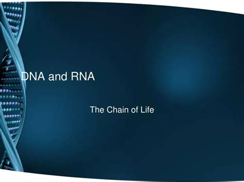 Ppt Dna And Rna Powerpoint Presentation Free Download Id5328466