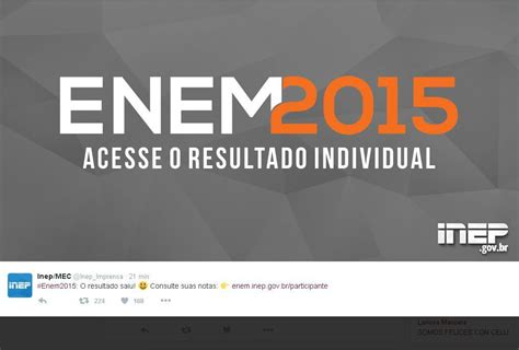 Enem 2015 Resultado - Inep libera resultado do Enem 2015; confira as notas