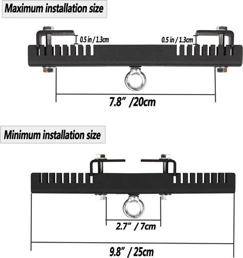 Mua VANROUG Heavy Duty Steel Beam Clamp Heavy Bag Mount Heavy Bag