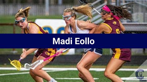 Madi Eollo Lacrosse Highlights NJ 2024 Mid Def YouTube