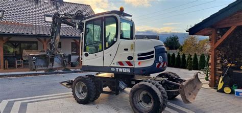 Koparka kołowa terex nie mecalac volvo atlas jcb caterpillar