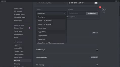 Discord Keyboard Shortcuts ‒ Defkey