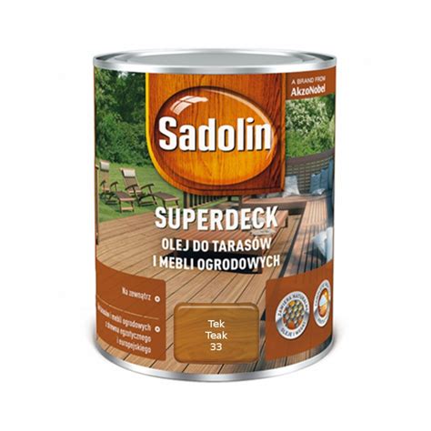 Sadolin Superdeck Olej L Tek Tik Do Taras W Dr