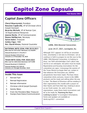 Fillable Online Standing Rules Lwml Capitol Zone Societies Fax