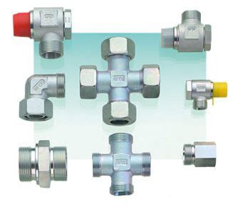 Гидравлические фитинги, соединения с врезным кольцом, соединения DIN ...