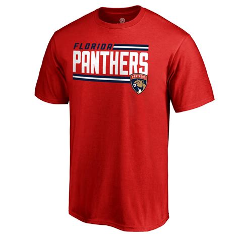 Mens Fanatics Branded Red Florida Panthers Iconic Collection On Side