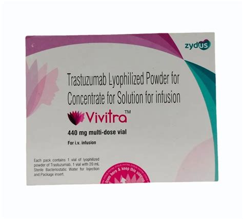 Vivitra Mg Injection Trastuzumab At Rs Vial Trastuzumab