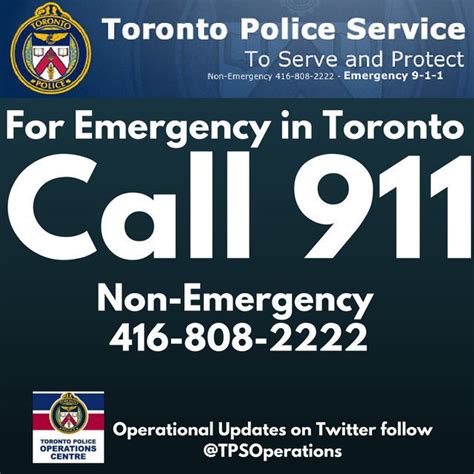 Toronto Police Operations Tpsoperations Twitter