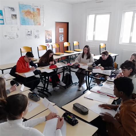 Atelier Décriture Poétique Collège François Tanguy Prigent