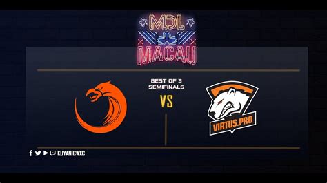 Tnc Pro Team Vs Virtus Pro Game Bo Mdl Macau Youtube