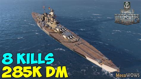 World Of Warships Gro Er Kurf Rst Kills K Damage Replay