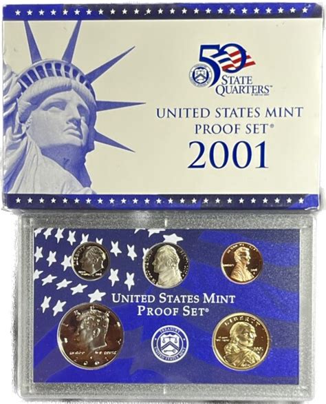 S United States Mint Proof Set Coins In Original Mint