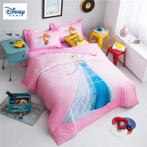 Frozen Elsa Princess Comforter bedding sets twin size bedroom decor ...