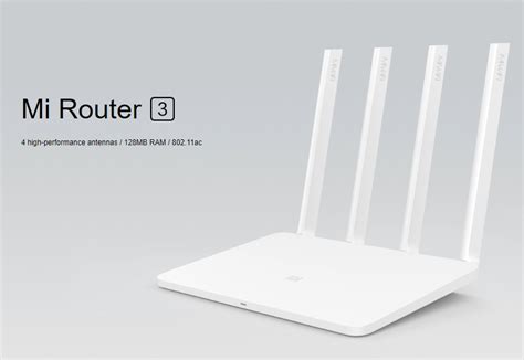 Xiaomi Mi WiFi Router 3 - International English Version