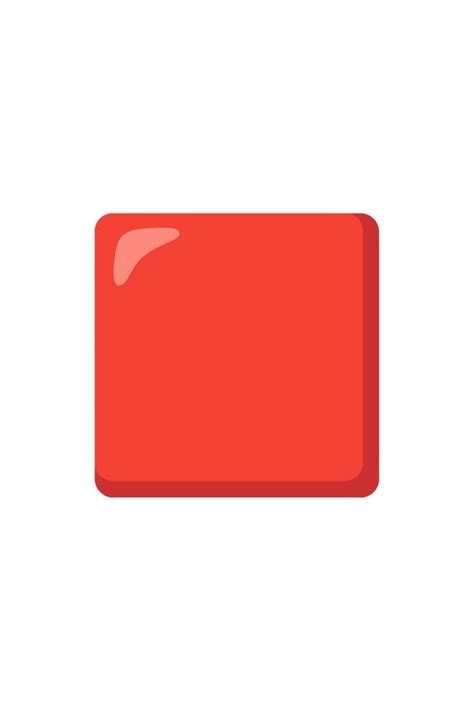 🟥 Red Square Emoji | Emoji, Square, Red